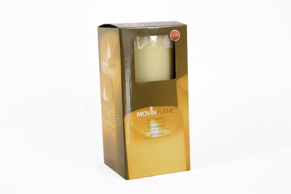 LED kaars 17,5 cm - Ivoor