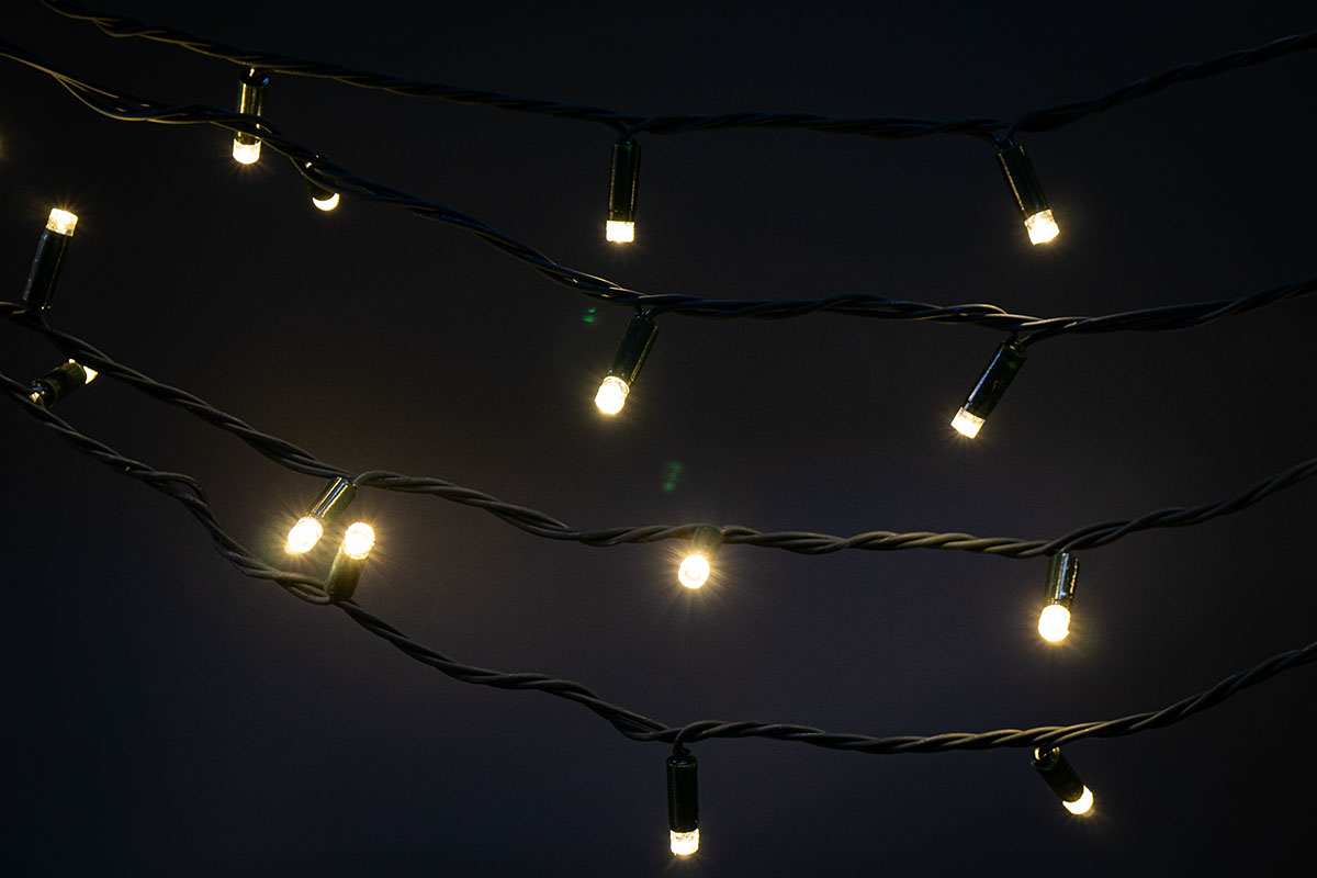 bijstand Europa Analist Lichtsnoer voor boomverlichting – warm wit ledlicht 15 meter